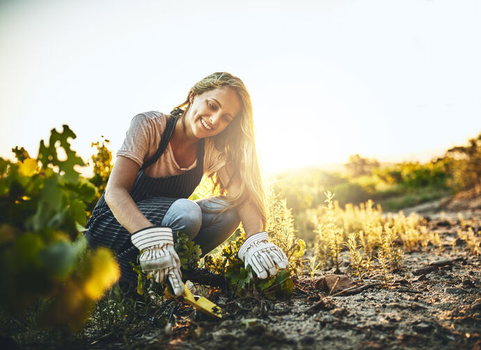 It’s hard not to be happy when you’re farming