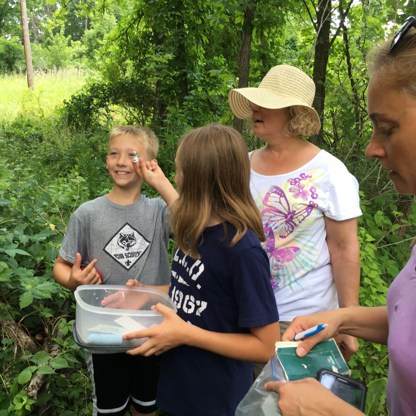 Adventures in fitness: geocaching