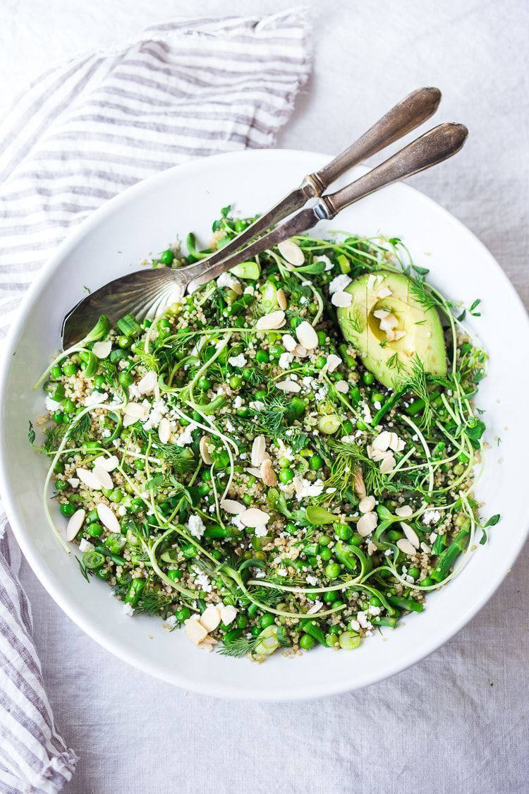 quinoa asparagus salad