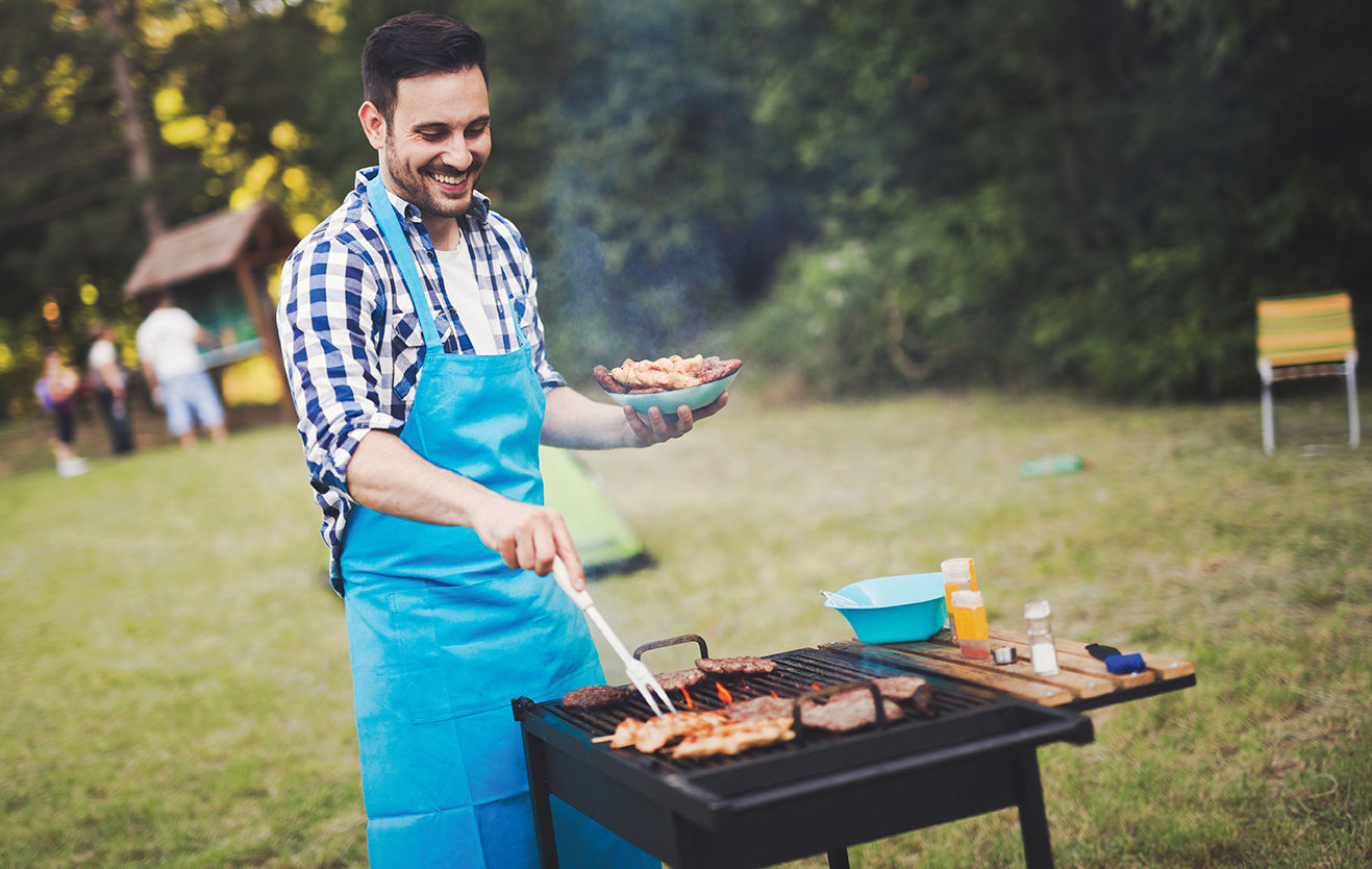 Put a healthy spin on grilling with summer fruits and veggies