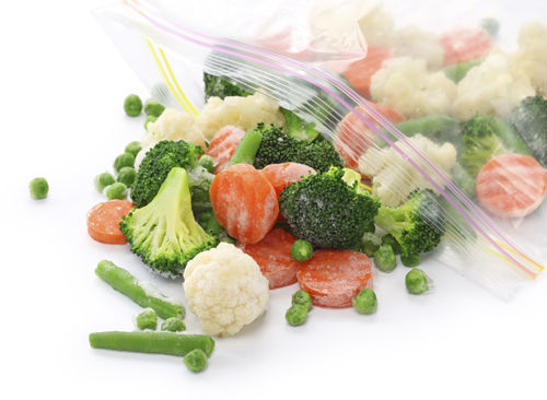 Eat healthy with frozen produce