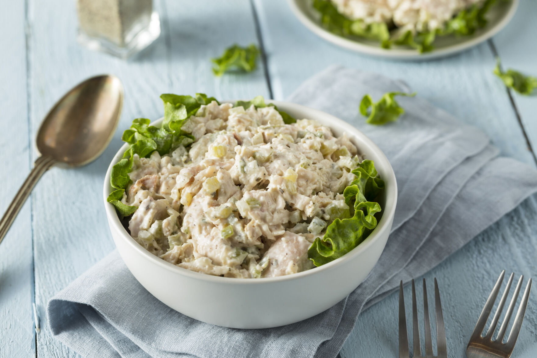 3-Ingredient Rotisserie Chicken Salad
